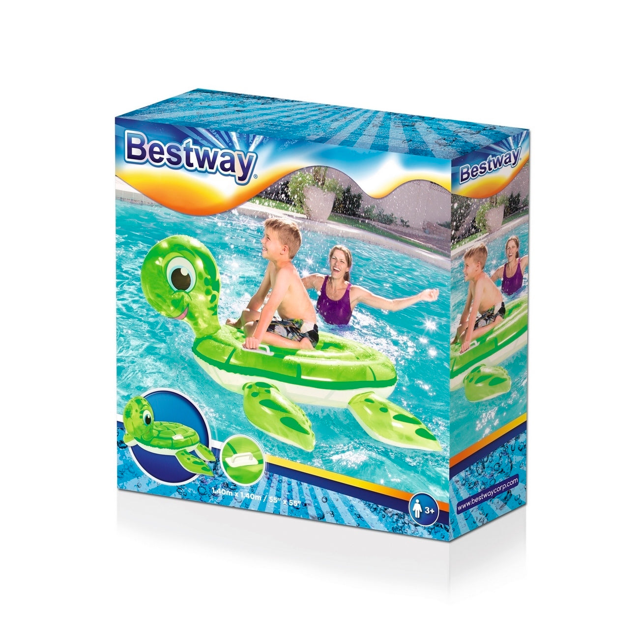 Flotador Piscina Inflable Bestway  Tortuga