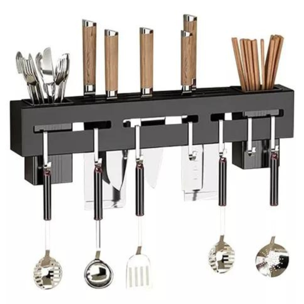 Organizador Utensilios Cubiertos Cuchillos De Pared Cocina