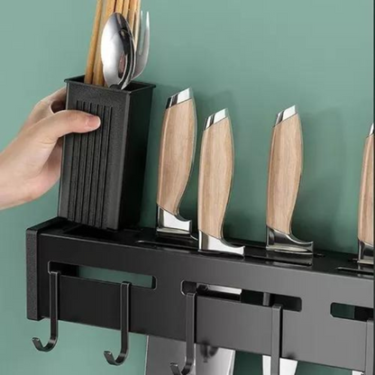 Organizador Utensilios Cubiertos Cuchillos De Pared Cocina